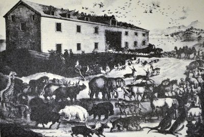 Noahs Arche von N. and Ives, J.M. Currier